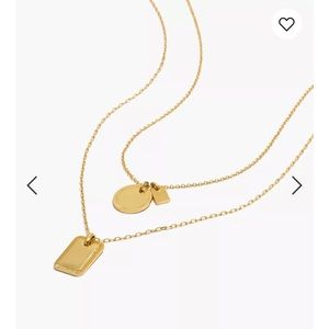 MADEWELL ETCHED COIN NECKLACE